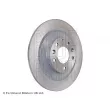 Jeu de 2 disques de frein arrière BLUE PRINT ADM543113 - Visuel 2