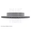 Jeu de 2 disques de frein arrière BLUE PRINT ADM543120 - Visuel 3