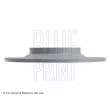 Jeu de 2 disques de frein arrière BLUE PRINT ADM543124 - Visuel 3