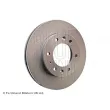 Jeu de 2 disques de frein avant BLUE PRINT ADM543125 - Visuel 2