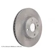 Jeu de 2 disques de frein avant BLUE PRINT ADM543136 - Visuel 2