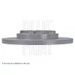 Jeu de 2 disques de frein avant BLUE PRINT ADM54323 - Visuel 3