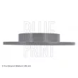 Jeu de 2 disques de frein arrière BLUE PRINT ADM54339 - Visuel 3