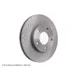 Jeu de 2 disques de frein avant BLUE PRINT ADM54351 - Visuel 2