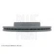 Jeu de 2 disques de frein avant BLUE PRINT ADM54375 - Visuel 3