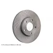 Jeu de 2 disques de frein avant BLUE PRINT ADM54381 - Visuel 2