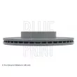 Jeu de 2 disques de frein avant BLUE PRINT ADM54386 - Visuel 3