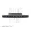Jeu de 2 disques de frein avant BLUE PRINT ADM54392 - Visuel 3