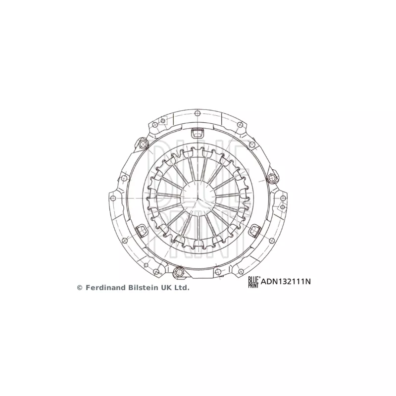 Mécanisme d'embrayage BLUE PRINT ADN132111N