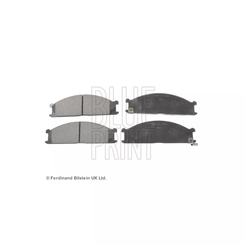 Jeu de 4 plaquettes de frein avant BLUE PRINT ADN142144