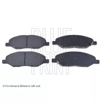Jeu de 4 plaquettes de frein avant BLUE PRINT ADN142173