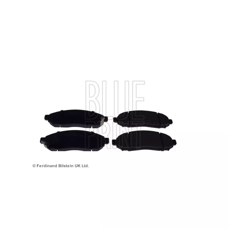 Jeu de 4 plaquettes de frein avant BLUE PRINT ADN142174