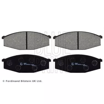 Jeu de 4 plaquettes de frein avant BLUE PRINT ADN14248