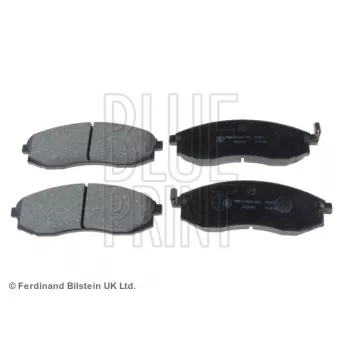 Jeu de 4 plaquettes de frein avant BLUE PRINT ADN14284