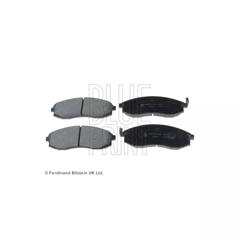 Jeu de 4 plaquettes de frein avant BLUE PRINT ADN14284