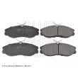 Jeu de 4 plaquettes de frein avant BLUE PRINT ADN14295 - Visuel 1