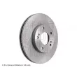 Jeu de 2 disques de frein avant BLUE PRINT ADN143117 - Visuel 2