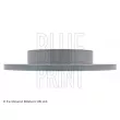 Jeu de 2 disques de frein arrière BLUE PRINT ADN143177 - Visuel 3