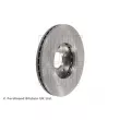 Jeu de 2 disques de frein avant BLUE PRINT ADN143181 - Visuel 2