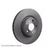 Jeu de 2 disques de frein avant BLUE PRINT ADN143184 - Visuel 2
