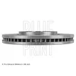 Jeu de 2 disques de frein avant BLUE PRINT ADN143187 - Visuel 3