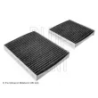 Filtre, air de l'habitacle BLUE PRINT ADP152507 - Visuel 2