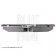 Jeu de 4 plaquettes de frein avant BLUE PRINT ADP154241 - Visuel 2