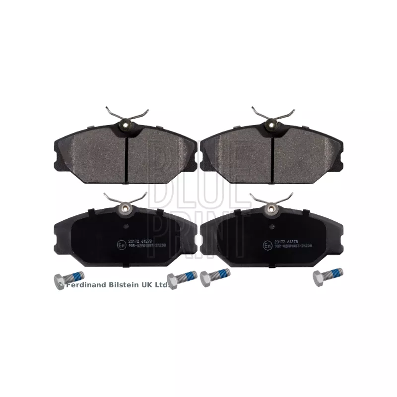 Jeu de 4 plaquettes de frein avant BLUE PRINT ADR164210