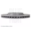 Jeu de 2 disques de frein avant BLUE PRINT ADR164303 - Visuel 3