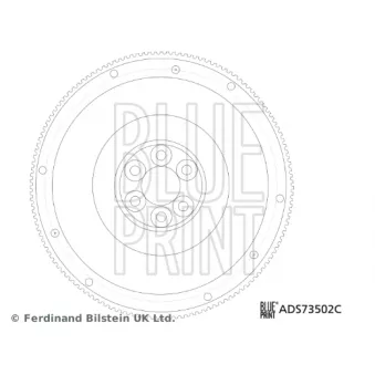 Volant moteur BLUE PRINT ADS73502C