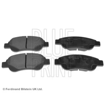 Jeu de 4 plaquettes de frein avant BLUE PRINT ADT342155