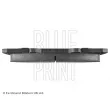 Jeu de 4 plaquettes de frein avant BLUE PRINT ADT342191 - Visuel 2