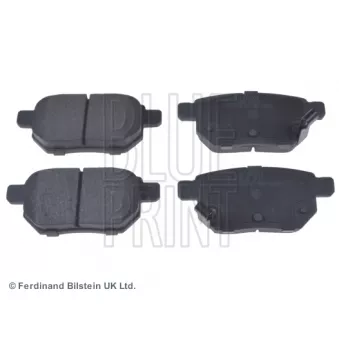 Jeu de 4 plaquettes de frein arrière BLUE PRINT ADT342204