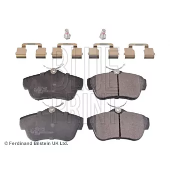 Jeu de 4 plaquettes de frein arrière BLUE PRINT ADT342208