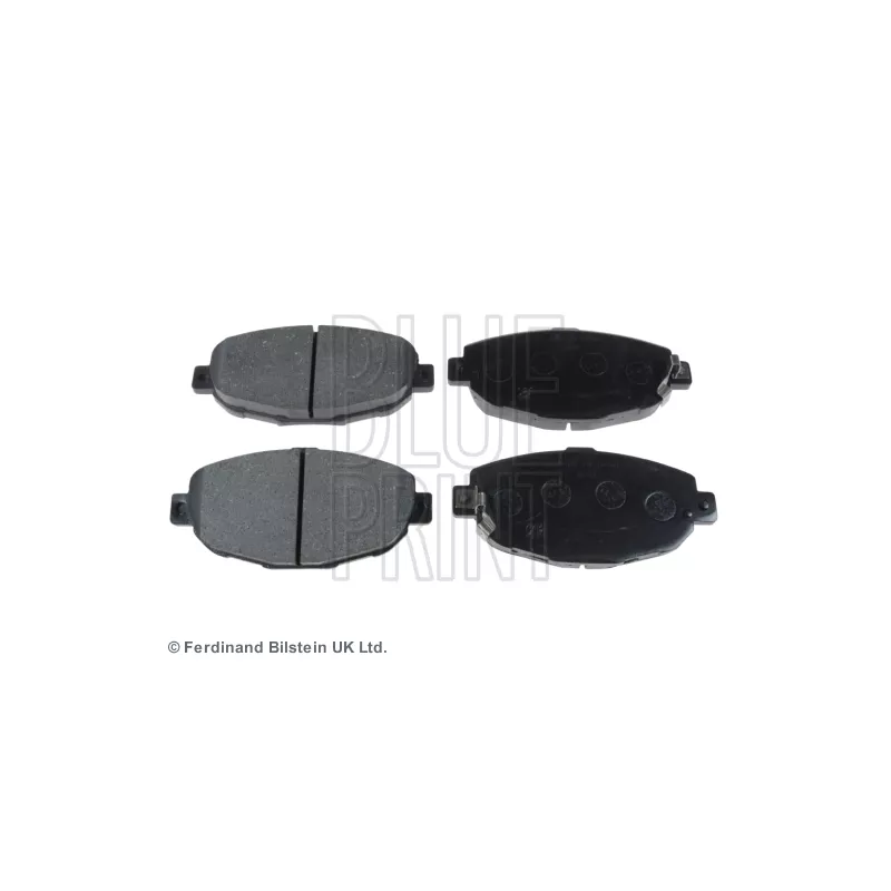 Jeu de 4 plaquettes de frein avant BLUE PRINT ADT34275