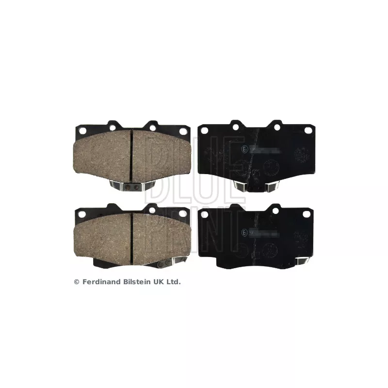 Jeu de 4 plaquettes de frein avant BLUE PRINT ADT34289