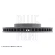 Jeu de 2 disques de frein avant BLUE PRINT ADT343208 - Visuel 3