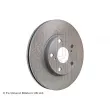 Jeu de 2 disques de frein avant BLUE PRINT ADT343240 - Visuel 2
