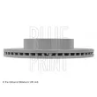 Jeu de 2 disques de frein avant BLUE PRINT ADT34394 - Visuel 3