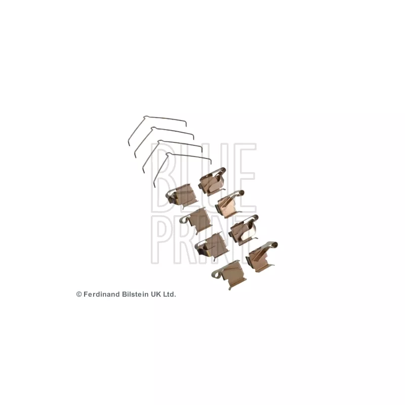 Kit d'accessoires, plaquette de frein à disque BLUE PRINT ADT348612