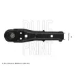 Bras de liaison, suspension de roue avant gauche BLUE PRINT ADT38608 - Visuel 1