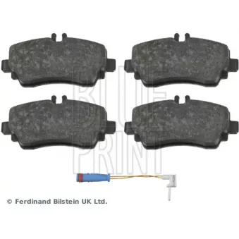 Jeu de 4 plaquettes de frein avant BLUE PRINT ADU174239