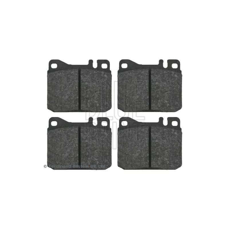 Jeu de 4 plaquettes de frein avant BLUE PRINT ADU174262