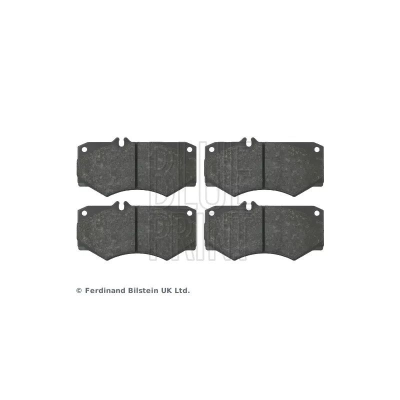 Jeu de 4 plaquettes de frein avant BLUE PRINT ADU174265