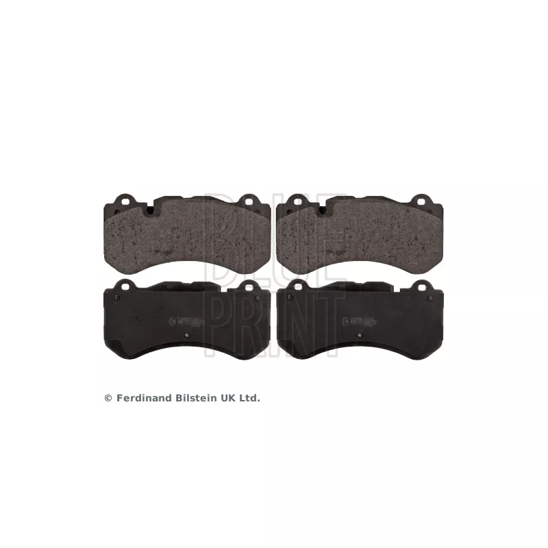 Jeu de 4 plaquettes de frein avant BLUE PRINT ADU174277