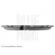 Jeu de 4 plaquettes de frein avant BLUE PRINT ADV184280 - Visuel 2