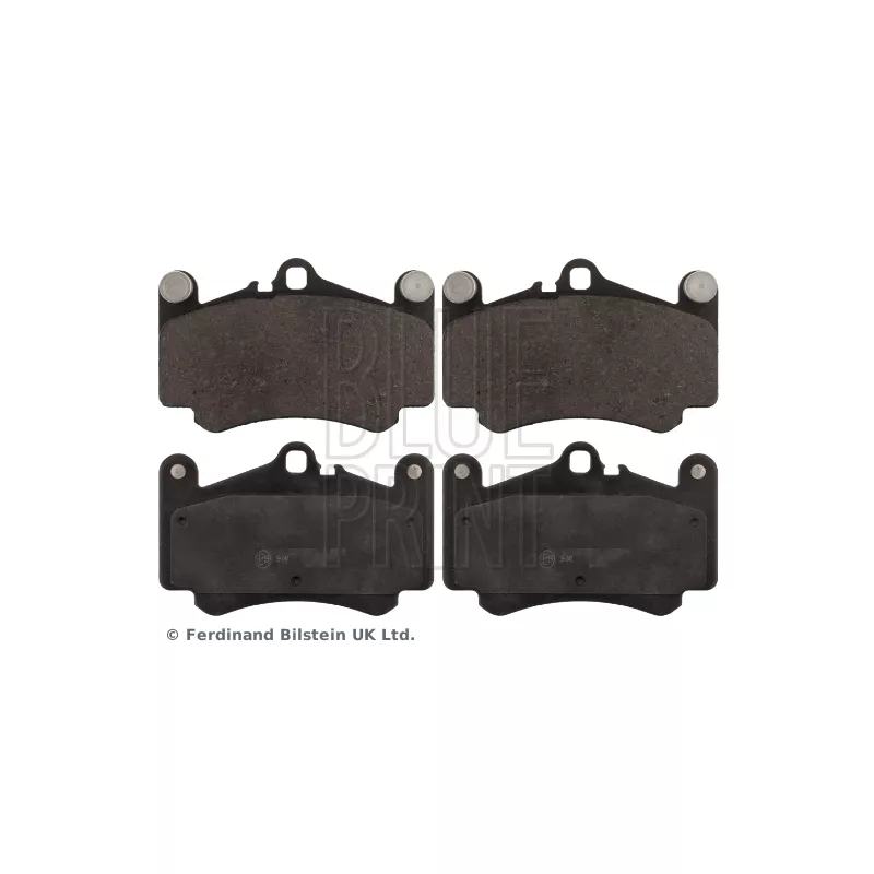 Jeu de 4 plaquettes de frein avant BLUE PRINT ADV184286