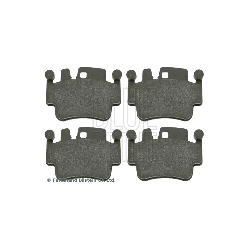 Jeu de 4 plaquettes de frein avant BLUE PRINT ADV184295