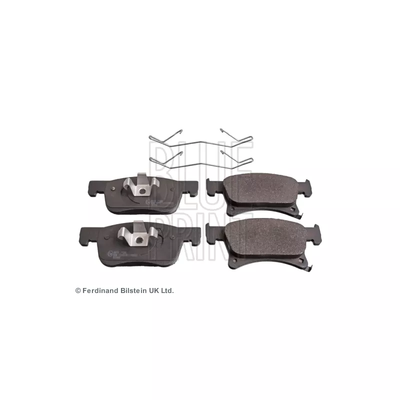 Jeu de 4 plaquettes de frein avant BLUE PRINT ADW194209