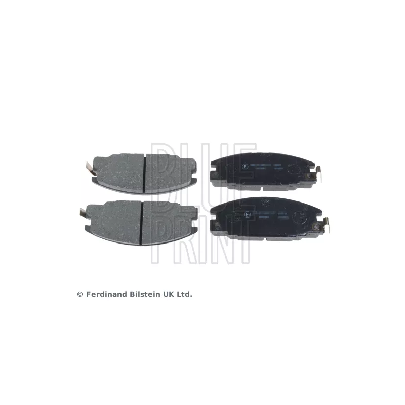 Jeu de 4 plaquettes de frein avant BLUE PRINT ADZ94220
